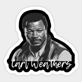 Carl Weathers // Vintage Fans Art Sticker